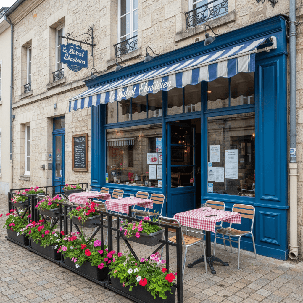 Bar-brasserie 100m² à Évreux : terrasse - licence IV