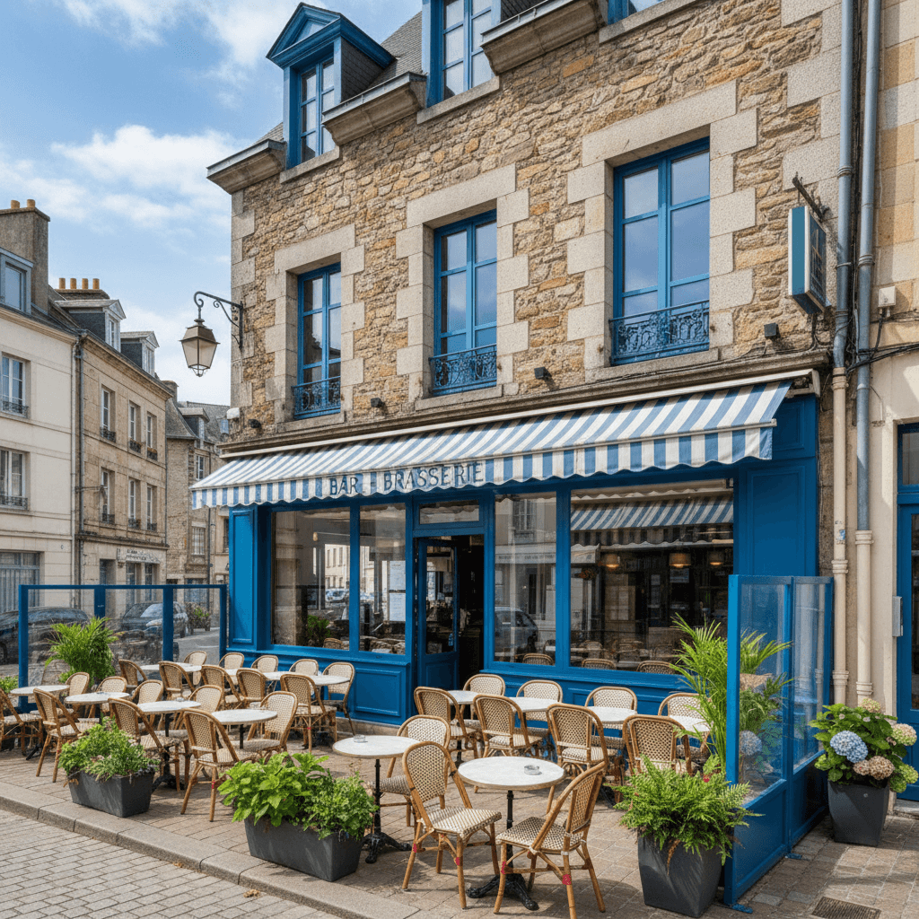 Bar-brasserie à Nantes : terrasse - licence IV