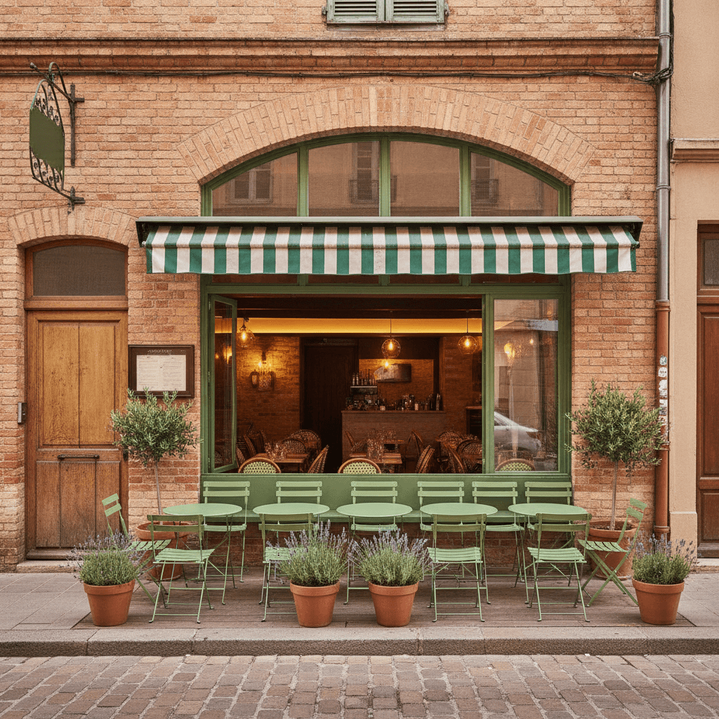 Restaurant à Toulouse : terrasse - licence IV