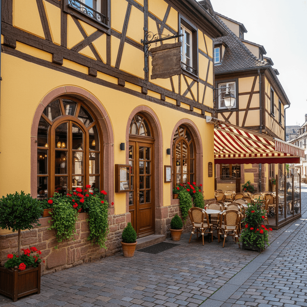 Restaurant à Strasbourg : terrasse - licence IV