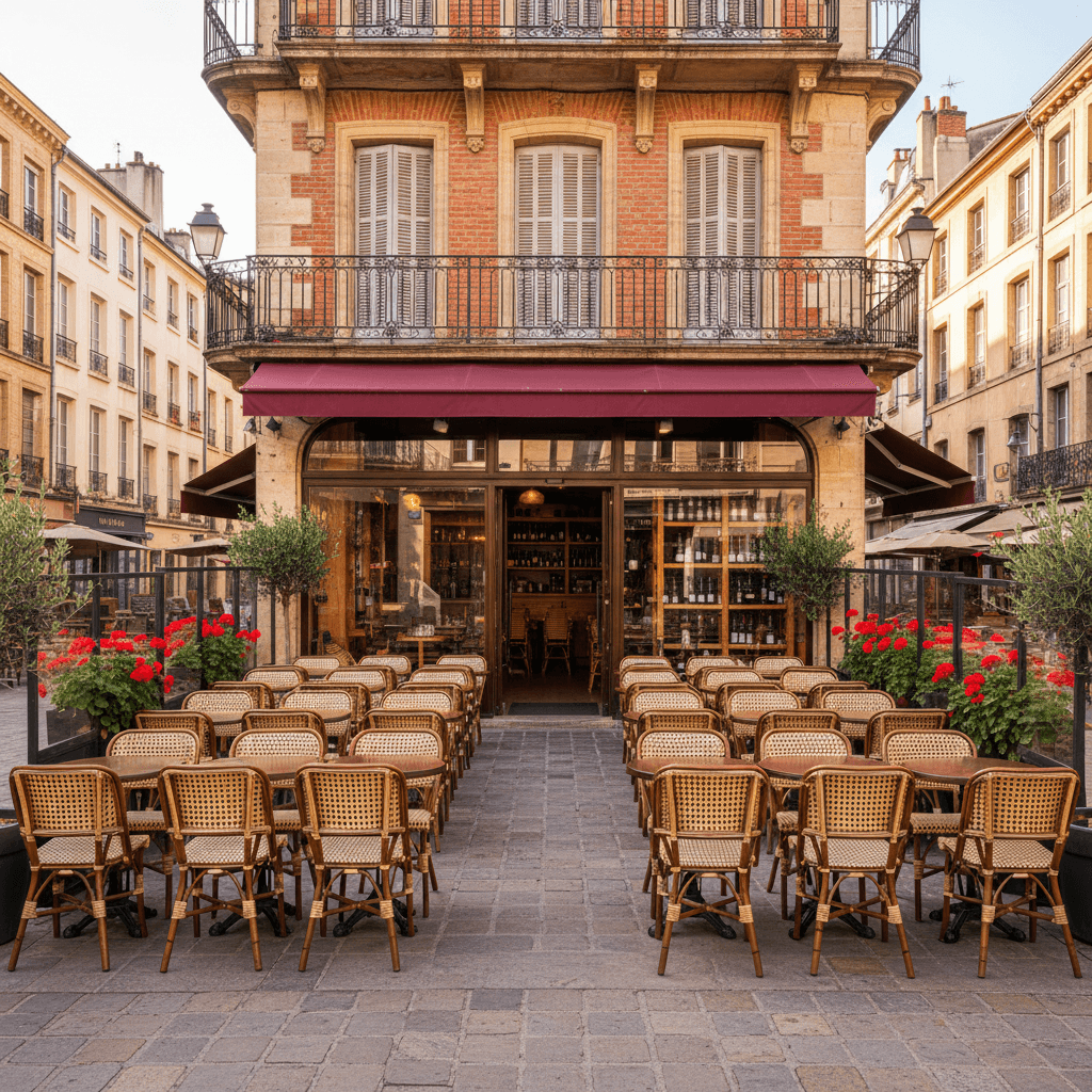 Restaurant 45m² à Toulouse : terrasse - licence IV