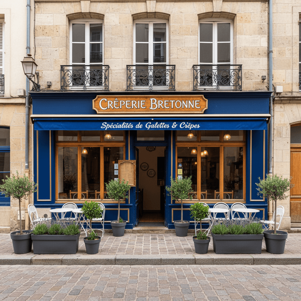 Restaurant 60m² à Nantes : terrasse