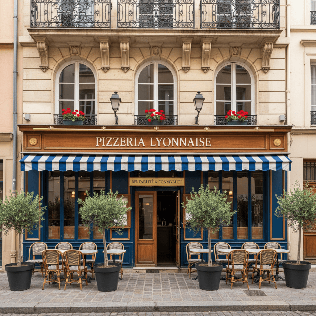 Restaurant 80m² à Lyon : extraction