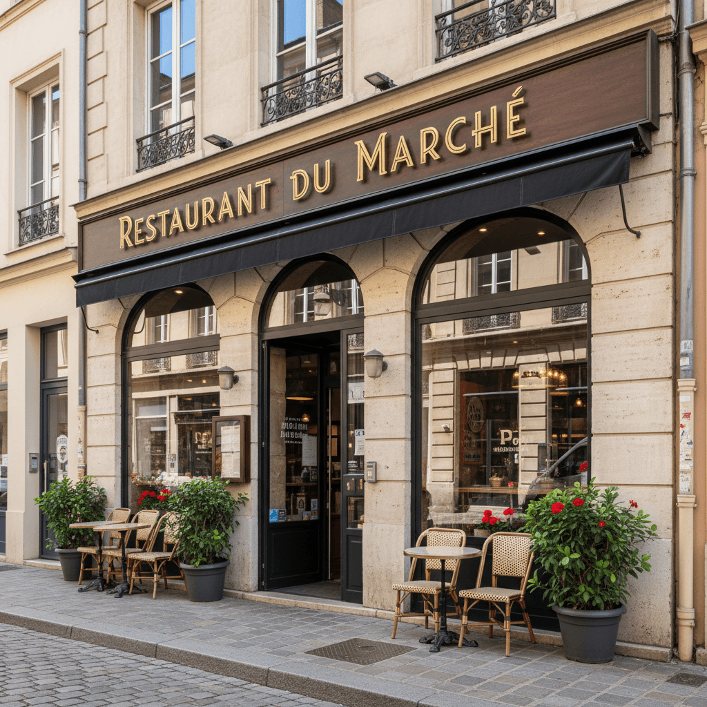 Restaurant 45m² à Lyon : extraction - cuisine équipée