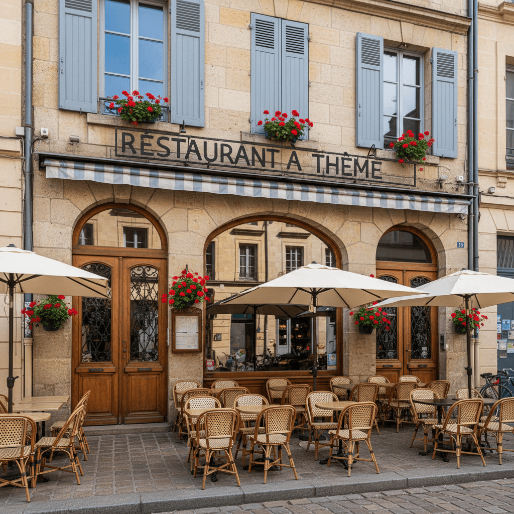 Restaurant 80m² à Nantes : terrasse - extraction