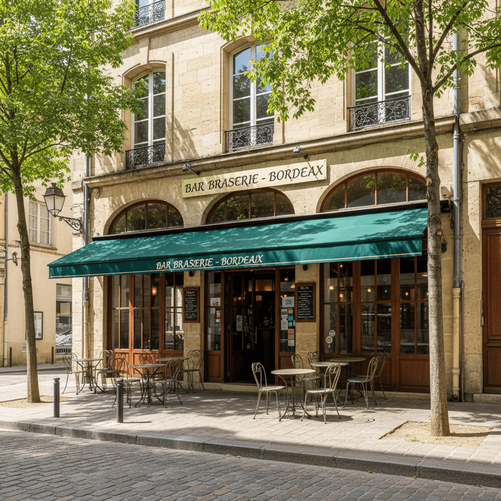 Bar-brasserie 120m² à Bordeaux : licence IV - extraction