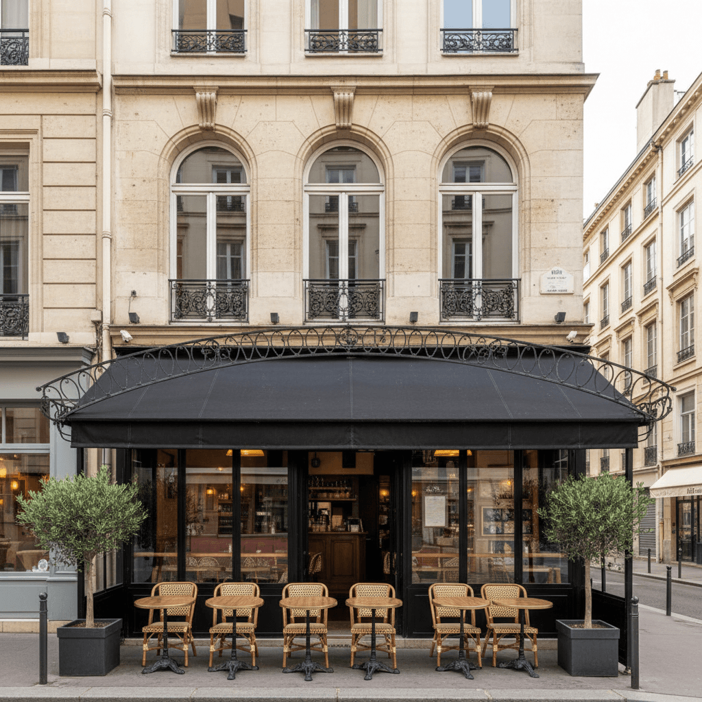 Restaurant 310m² à Lyon : terrasse - licence IV