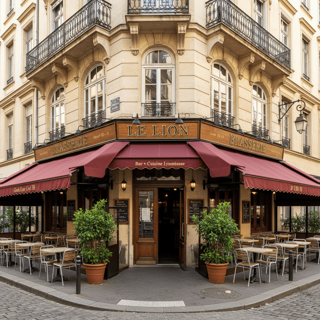 Bar-brasserie 250m² à Lyon : terrasse - licence IV
