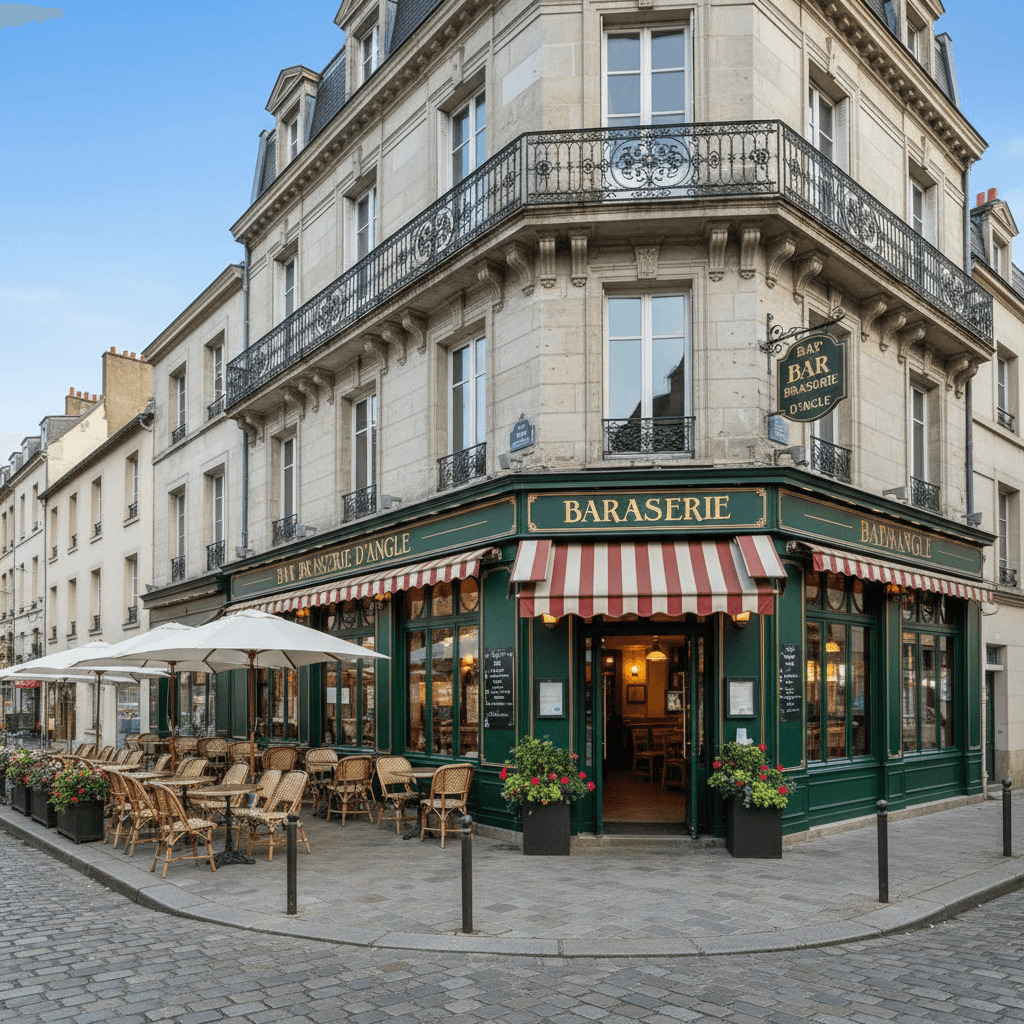 Bar-brasserie 70m² à Nantes : terrasse - licence IV