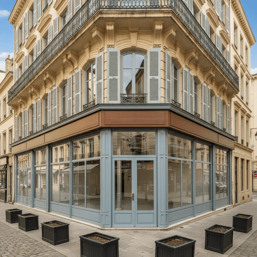 Local vide 247m² à Lyon : extraction