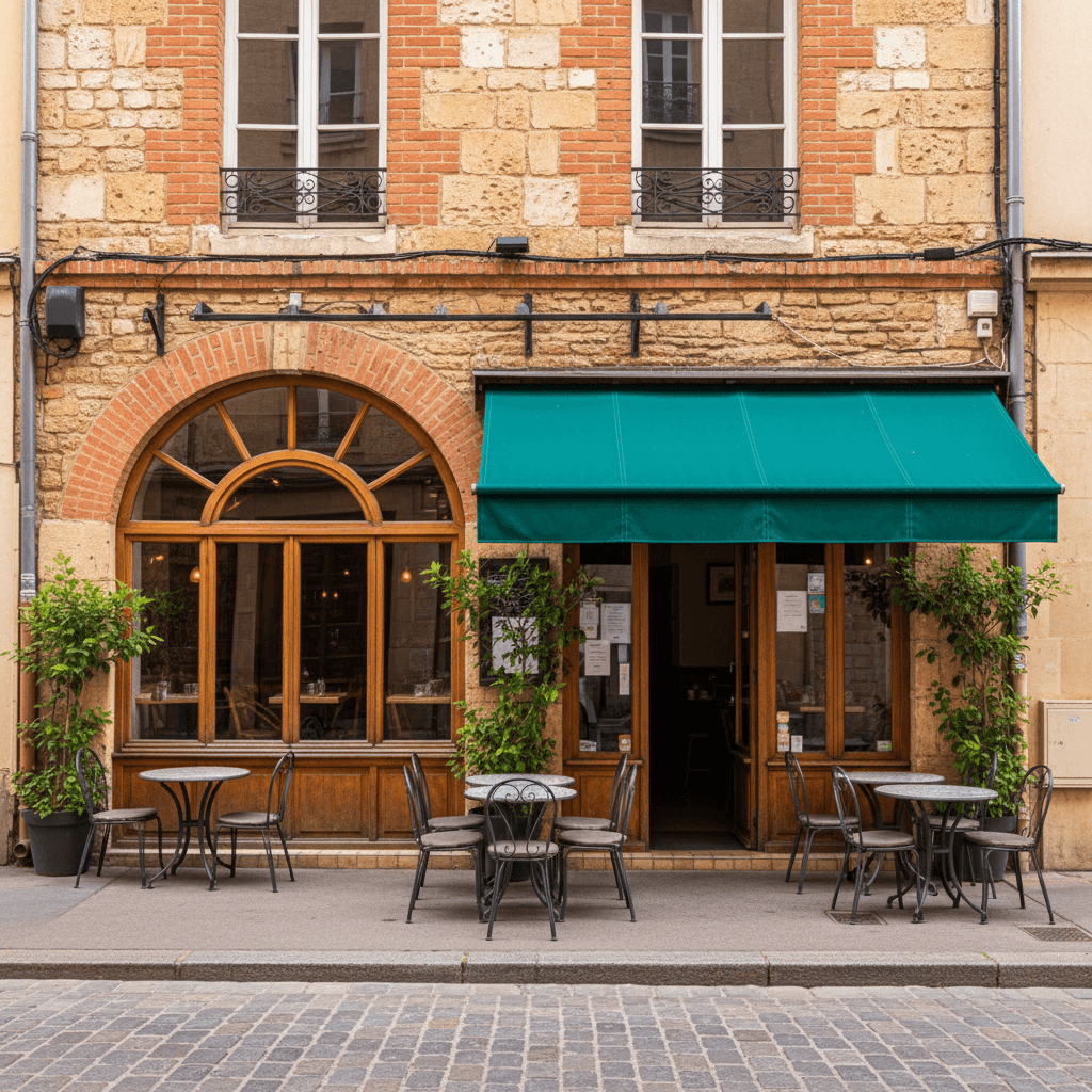 Restaurant à Toulouse : terrasse