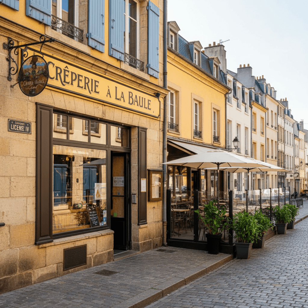Restaurant à Nantes : terrasse - licence IV