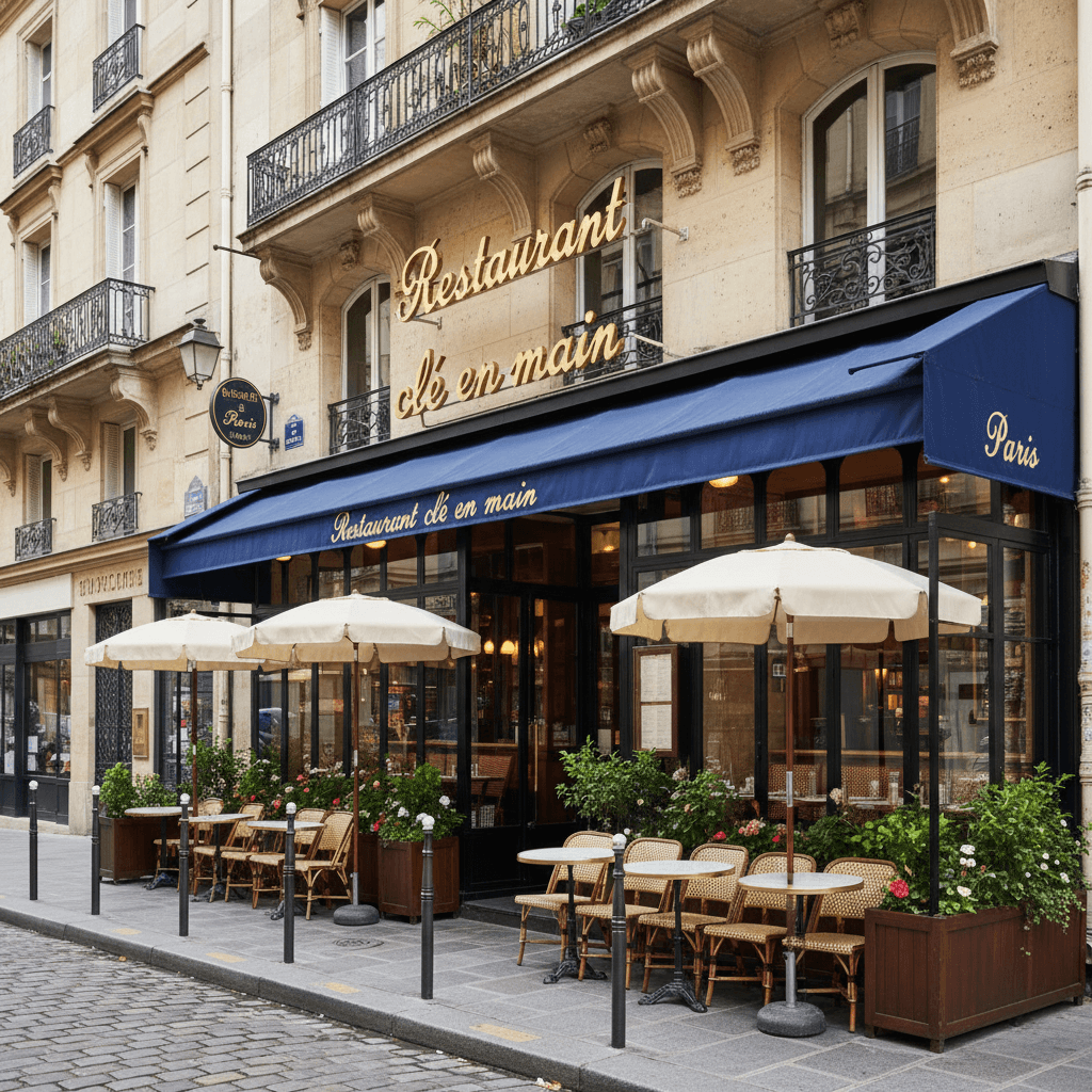 Restaurant clé en main à Paris, idéalement situé