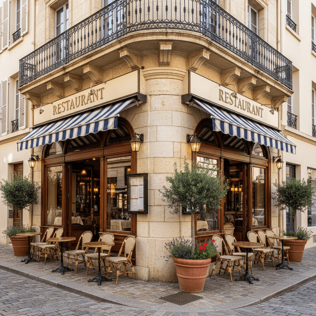 Restaurant à Toulon : terrasse - licence IV