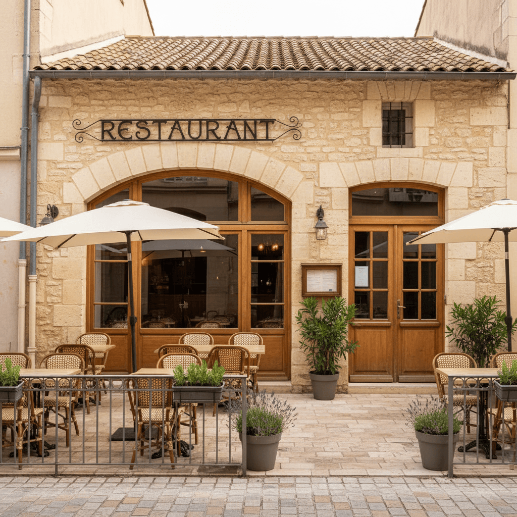 Restaurant 188m² à Aix-En-Provence : terrasse - licence IV