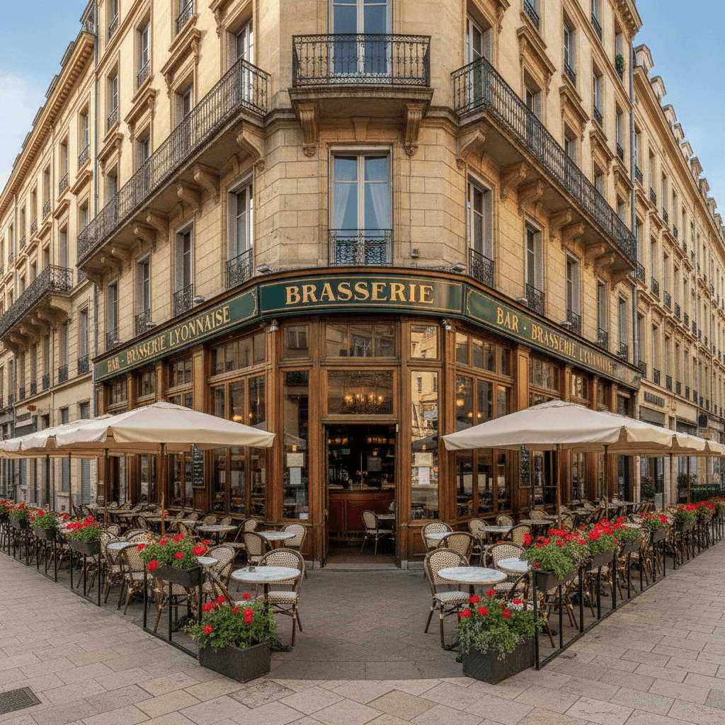 Bar-brasserie 84m² à Lyon : terrasse - licence IV