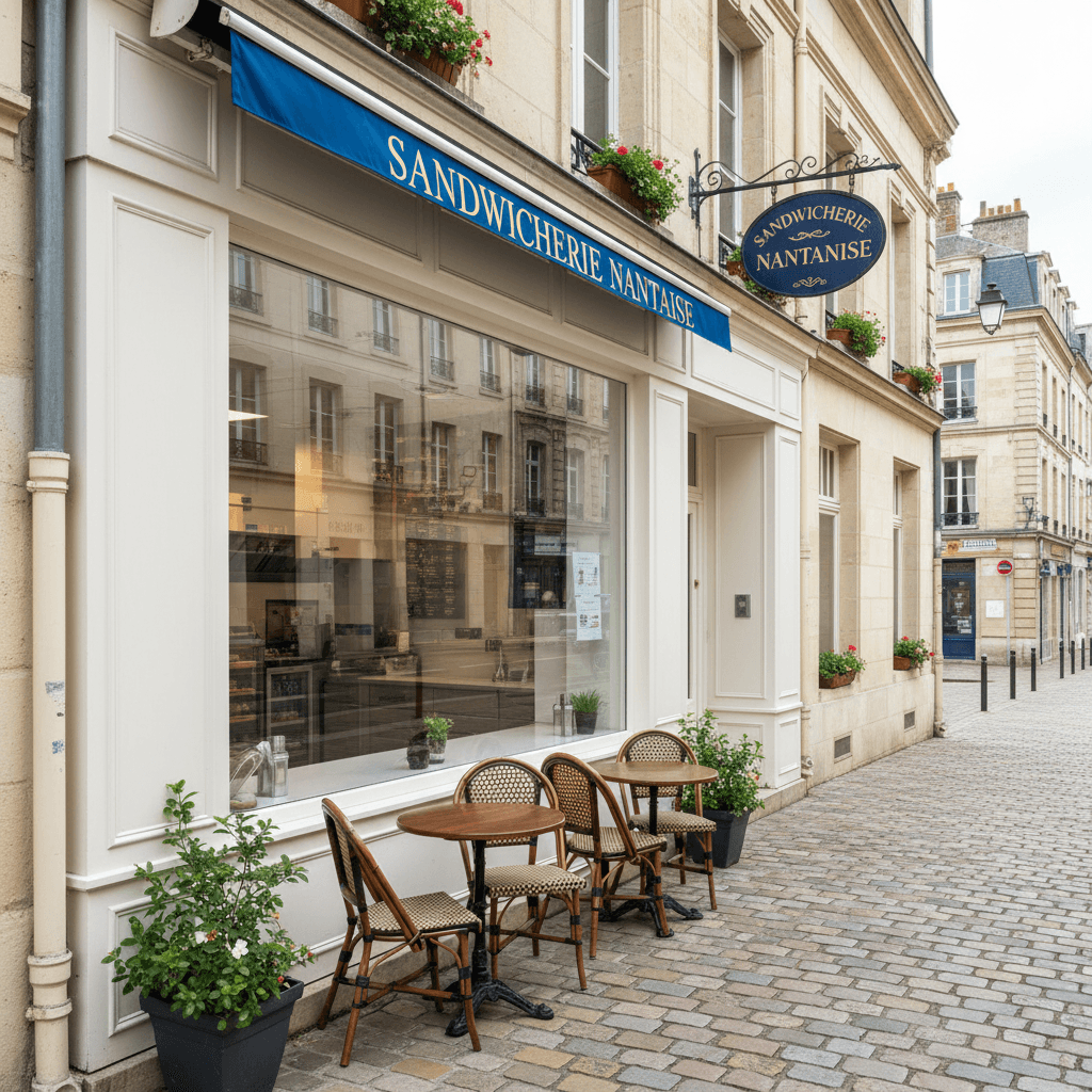 Fast-food 40m² à Nantes : extraction