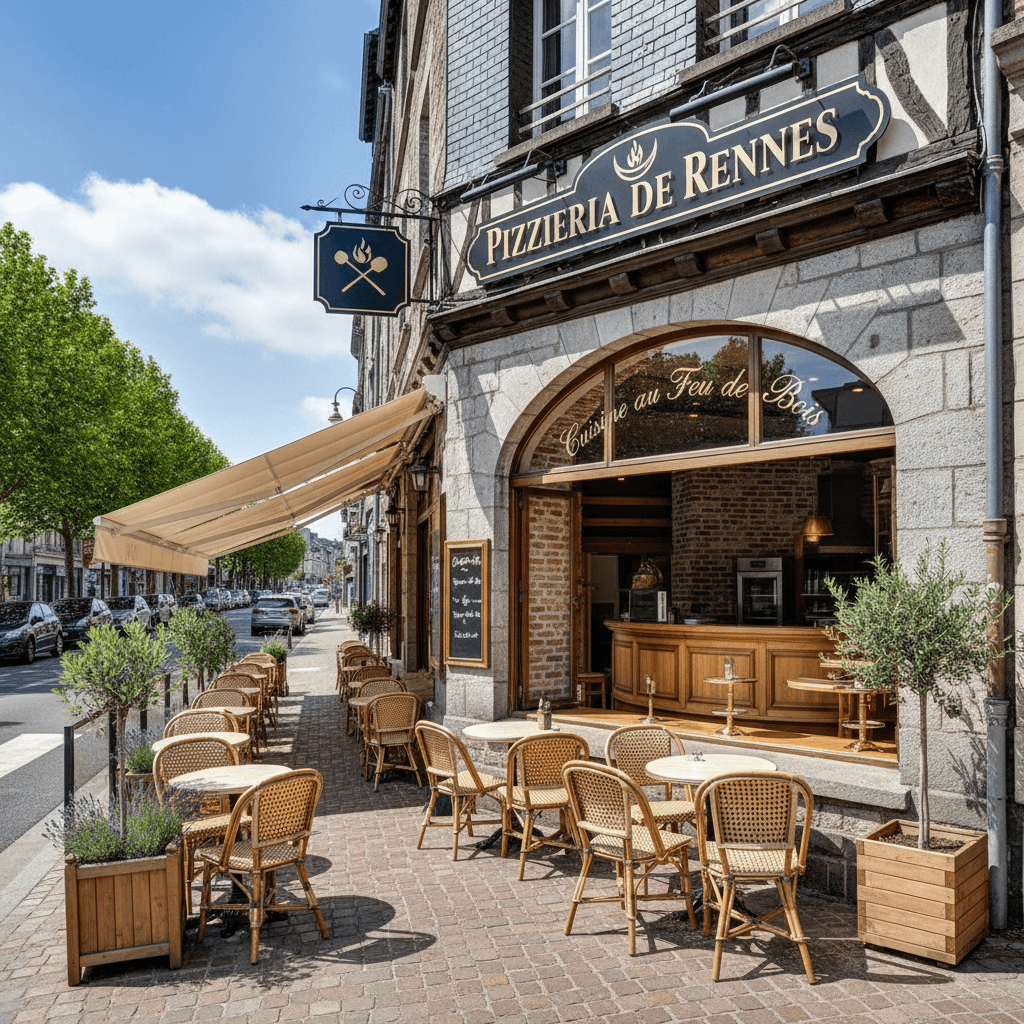 Restaurant à Rennes : terrasse - licence IV