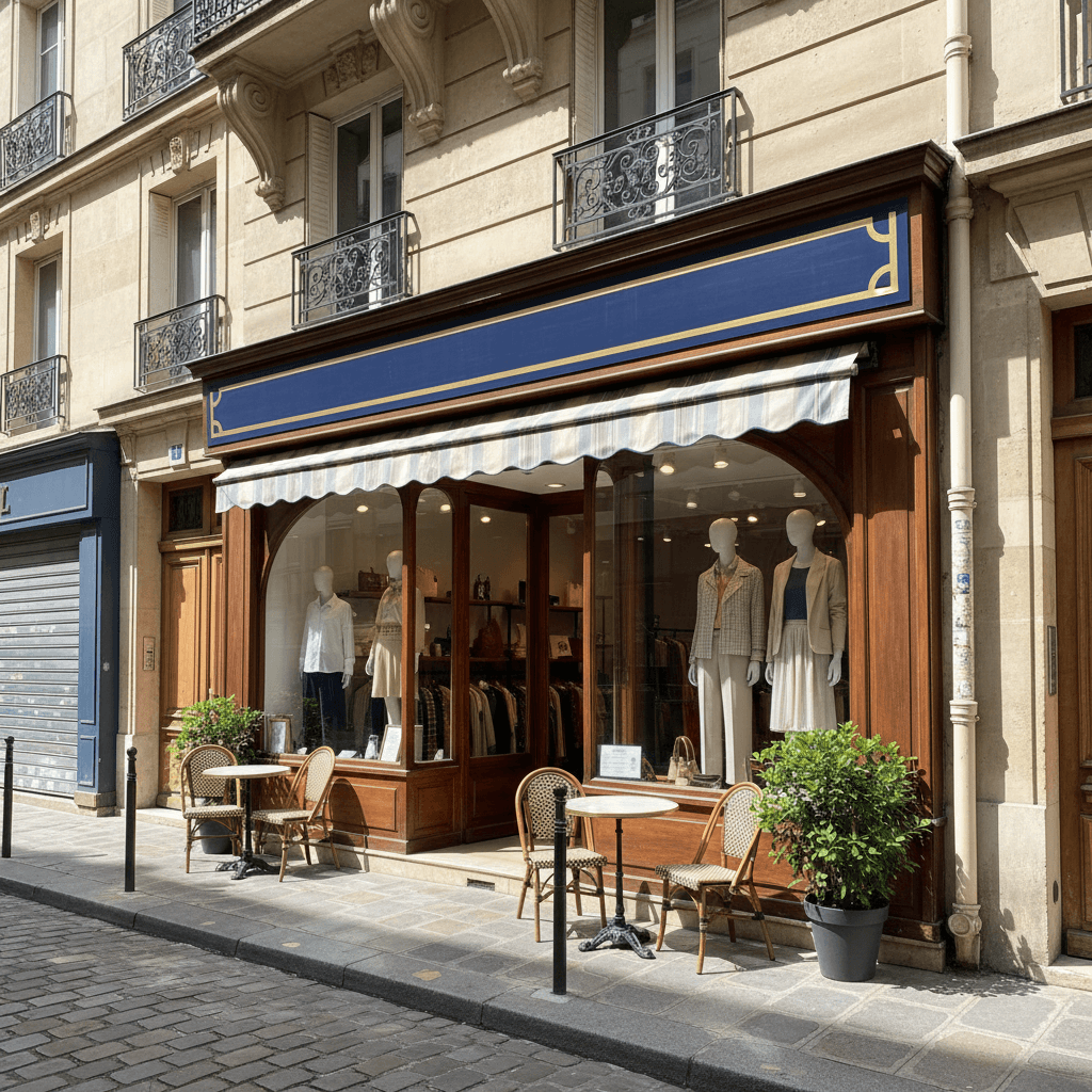 Local Commercial Prêt à Porter à Paris - 21 m²
