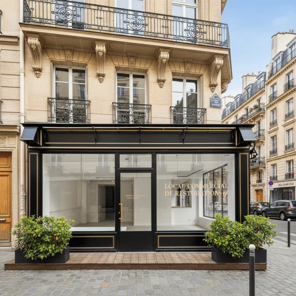 Local Commercial de Restauration à Paris 6e