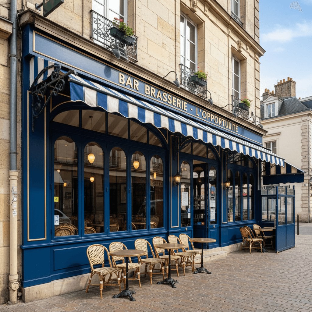 Bar-brasserie 200m² à Nantes : licence IV