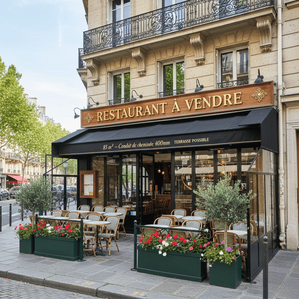 Restaurant à vendre au cœur de Montparnasse