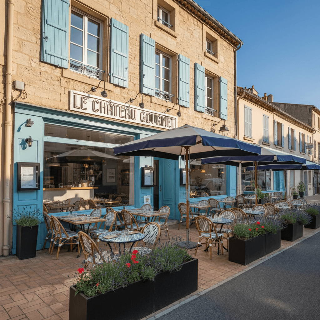 Restaurant 120m² à Marseille : terrasse - licence IV