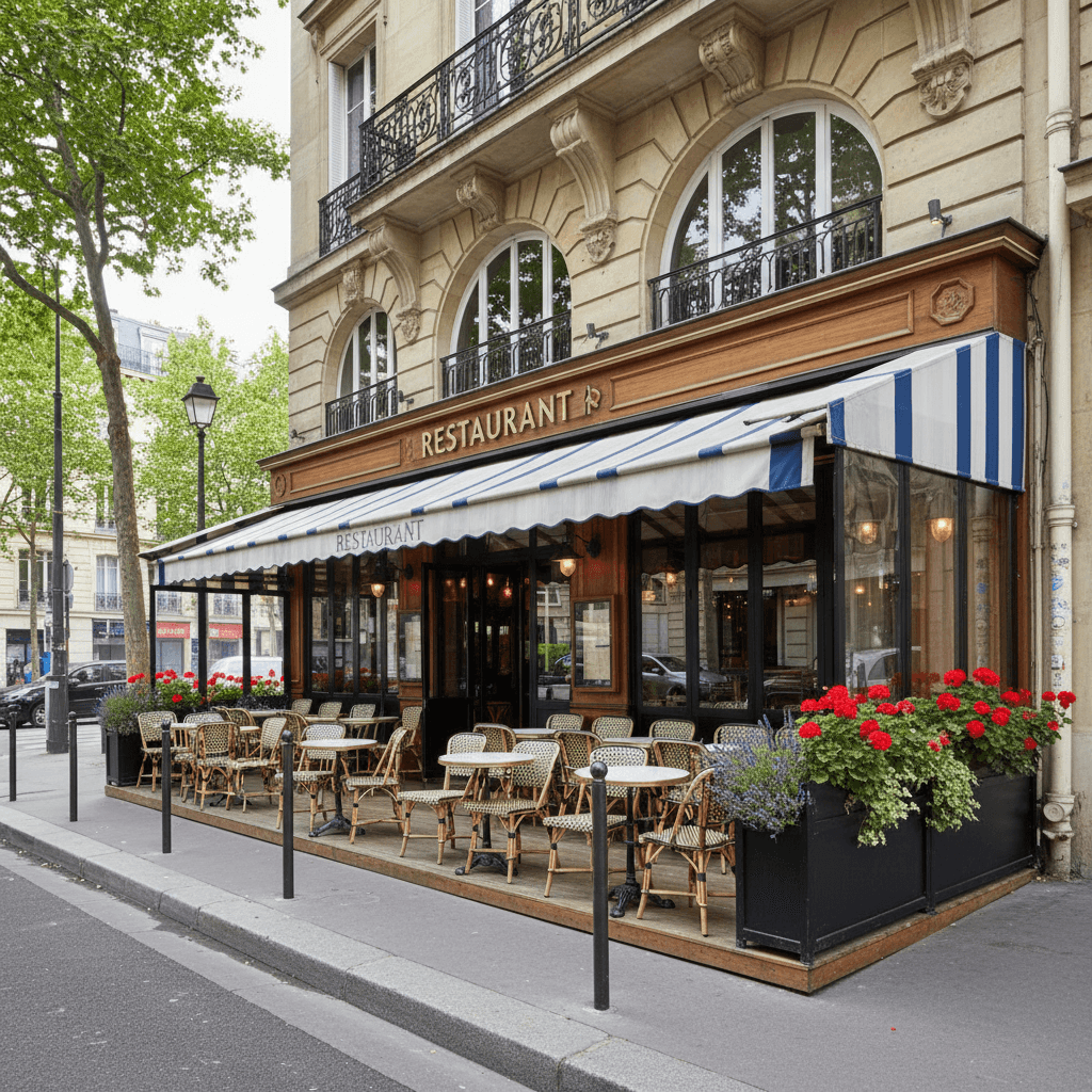 Restaurant à vendre avec espace extérieur à Paris