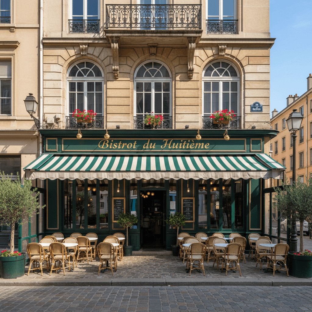 Restaurant à Lyon : terrasse - licence IV