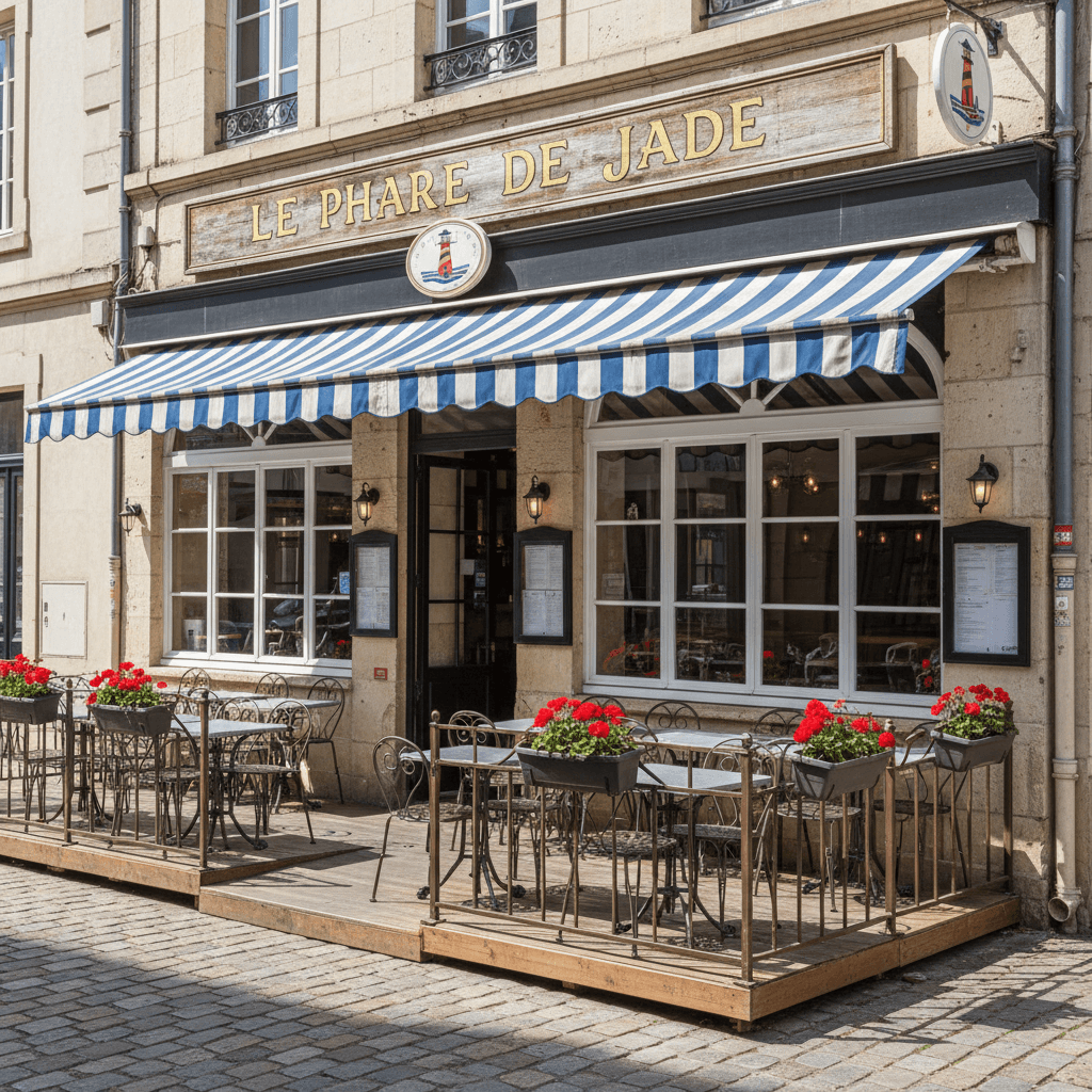 Restaurant à Nantes : terrasse - extraction