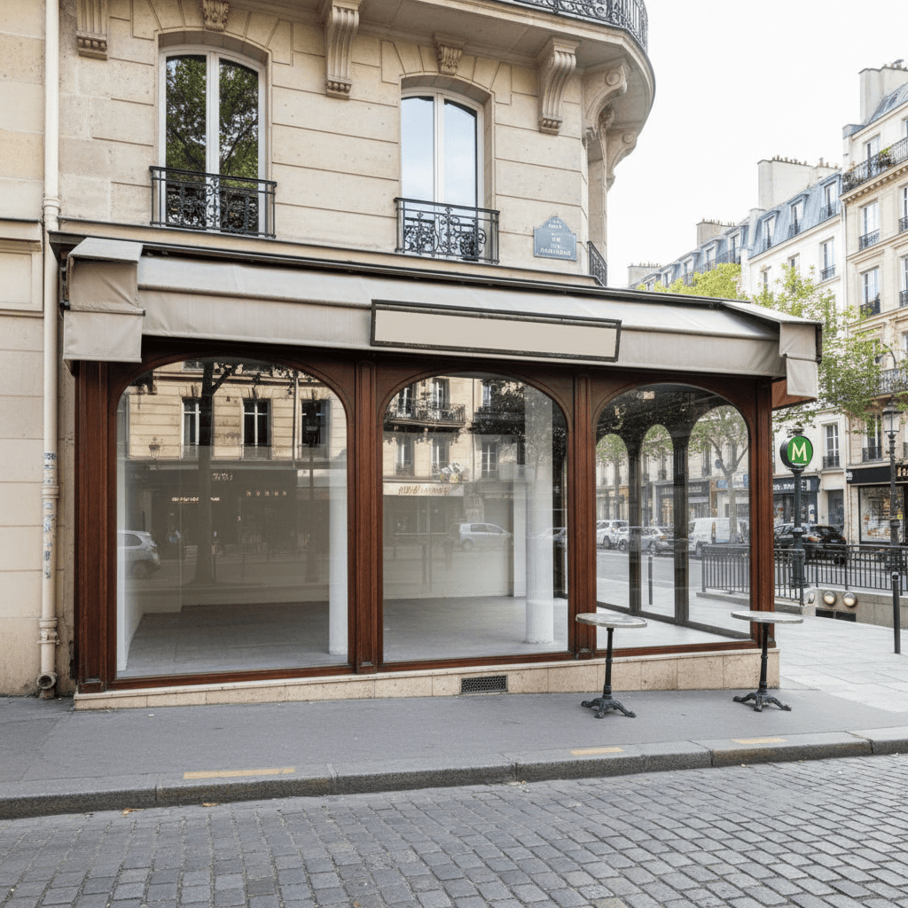 Local commercial idéal pour restauration à Paris