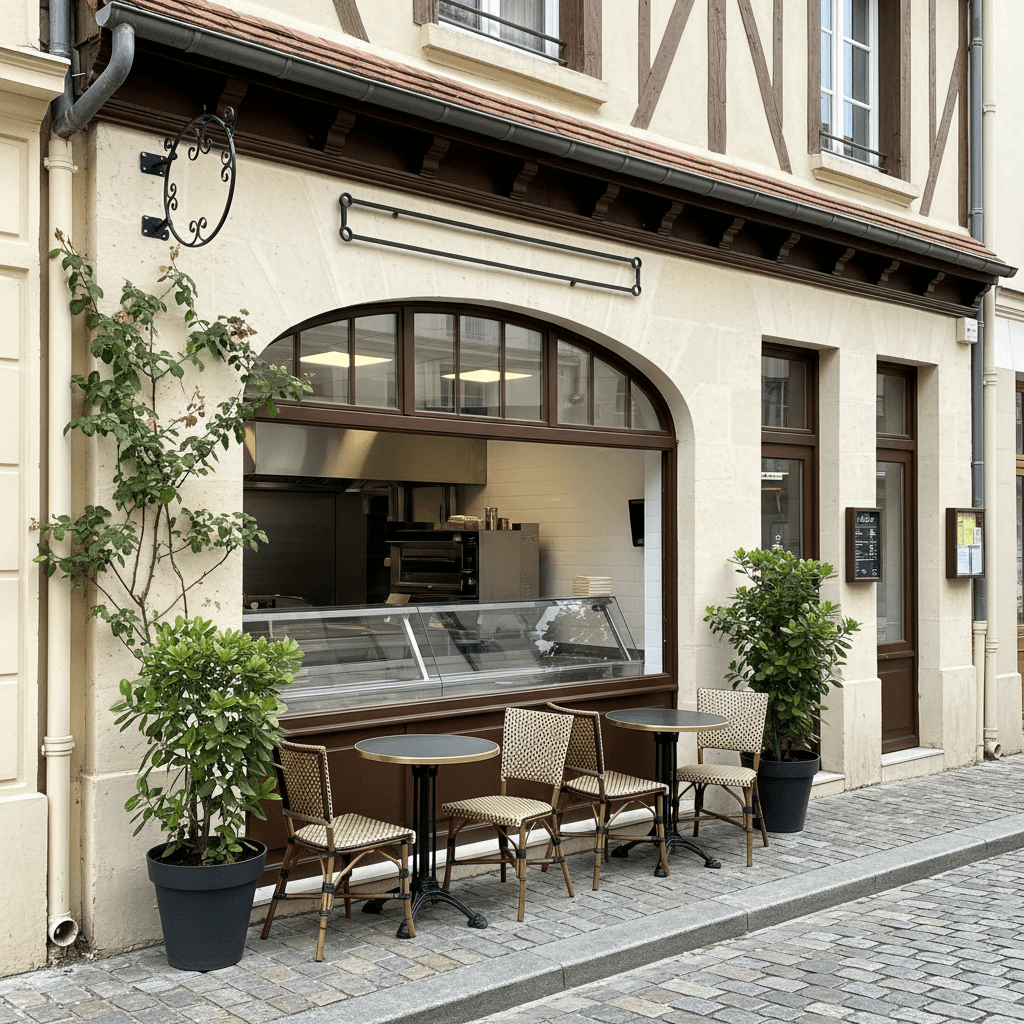 Fast-food 15m² à Reims : climatisation - chambre froide
