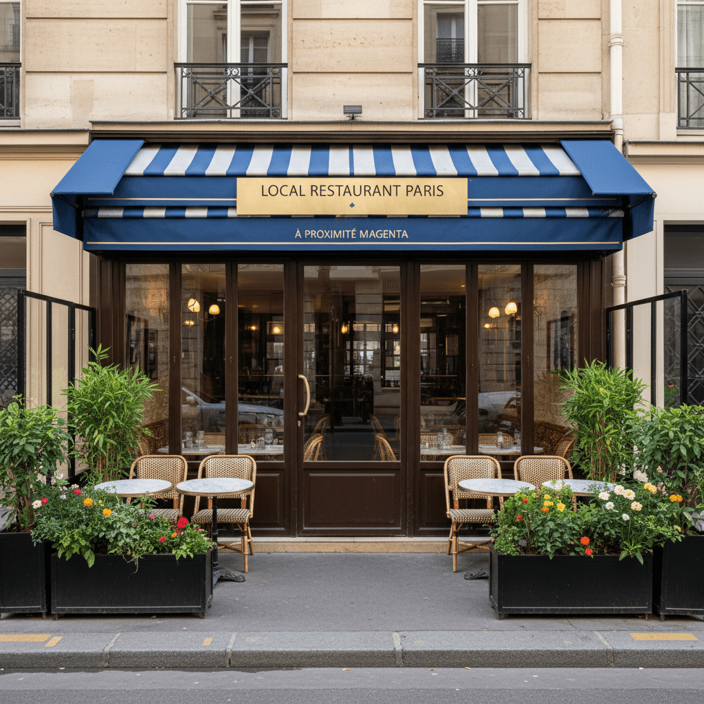Local Restaurant Paris - 45 m² à Proximité Magenta