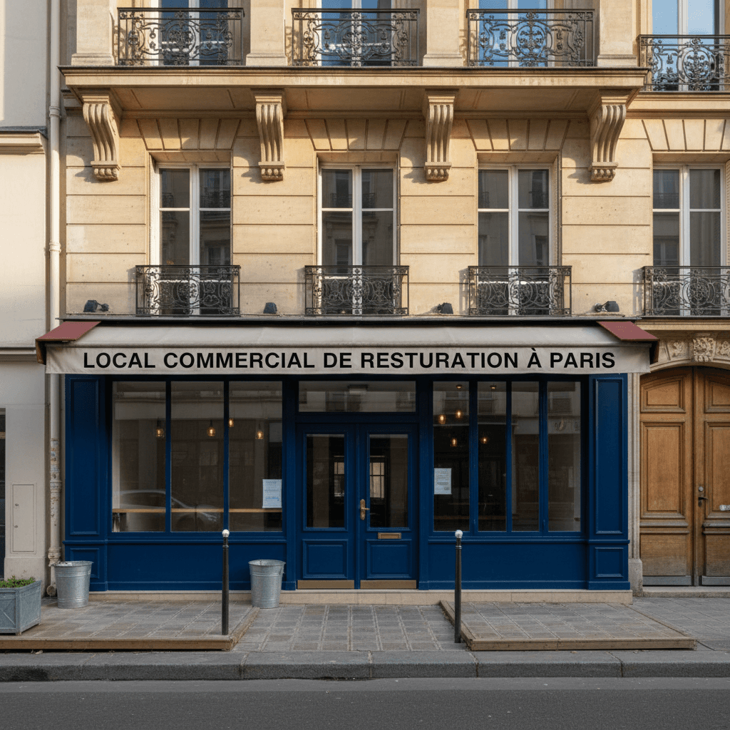 Local Commercial de Restauration à Paris - 114 m²