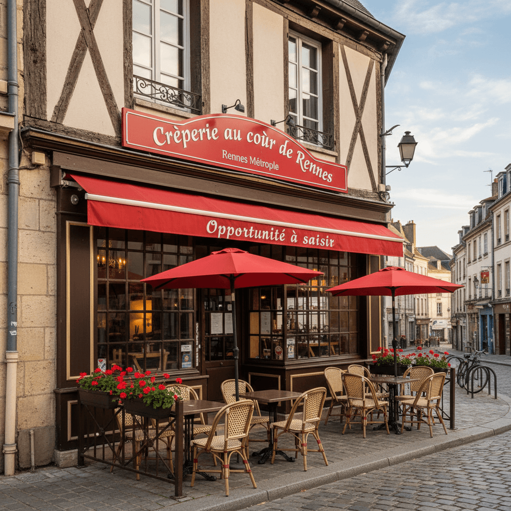 Restaurant à Rennes : licence IV - cuisine équipée