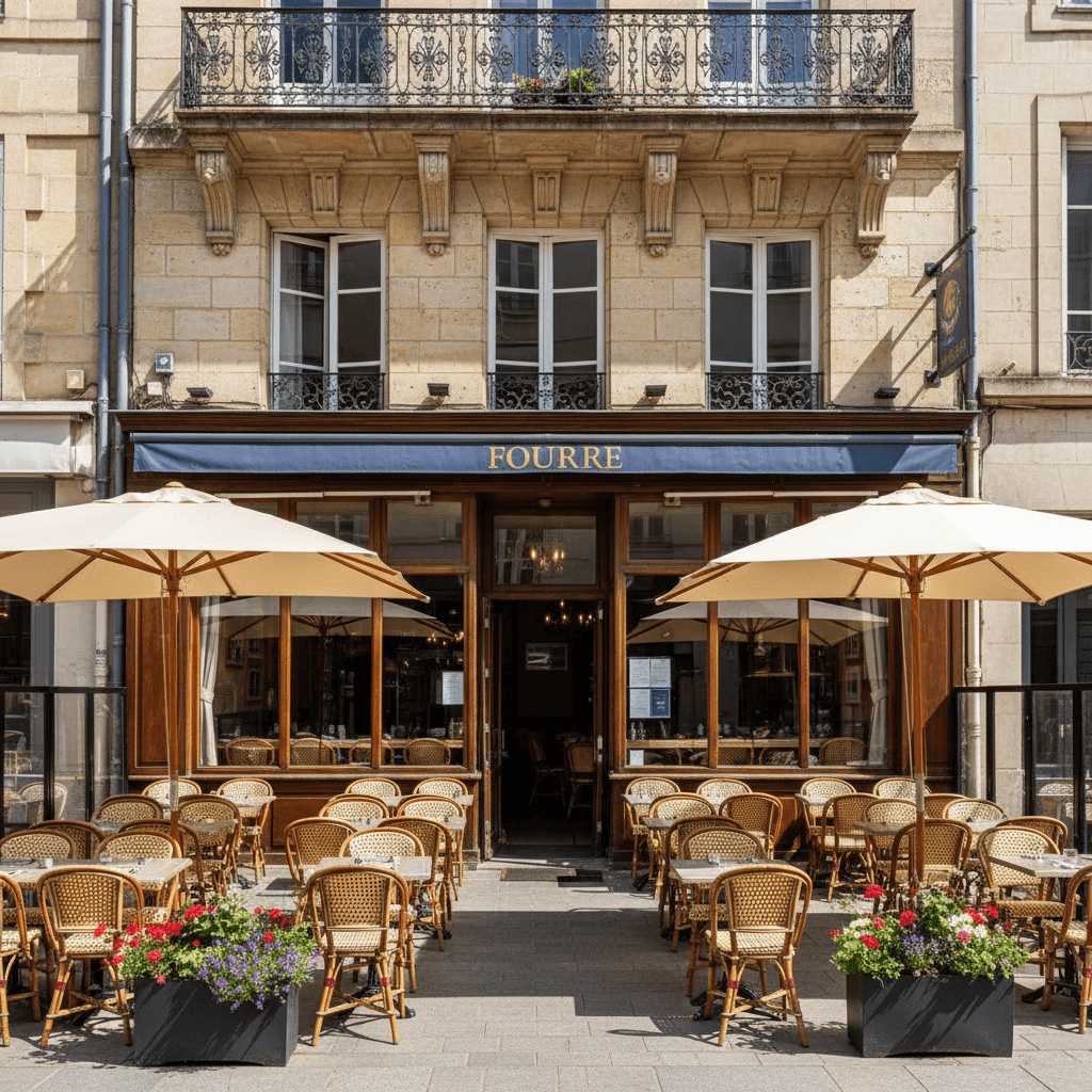 Restaurant à Nantes : terrasse - licence IV