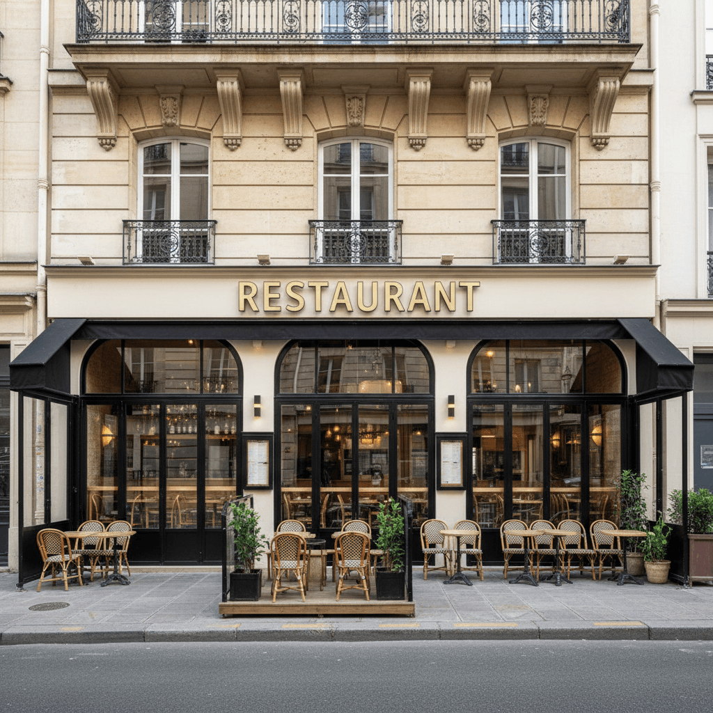 Restaurant spacieux à Paris - 350 m² rénové