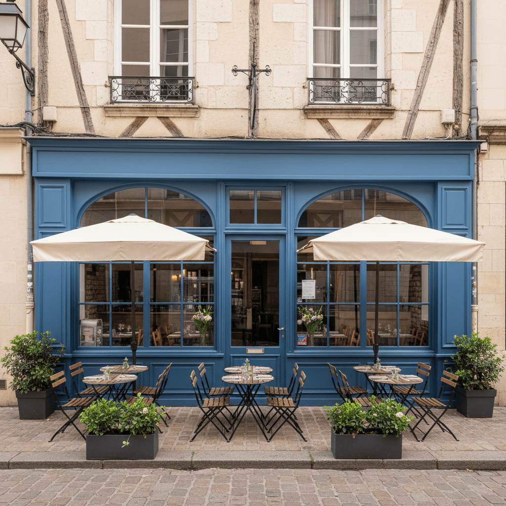 Restaurant à Rennes : terrasse - extraction