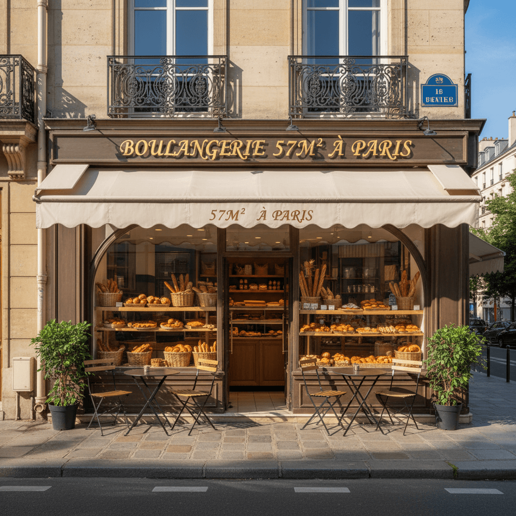 Boulangerie 57m² à Paris