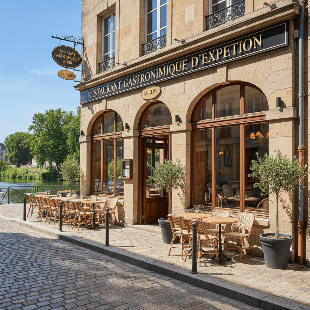 Restaurant 400m² à Angers : terrasse - licence IV