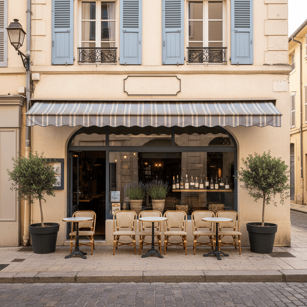 Restaurant 120m² à Aix-En-Provence : terrasse - licence IV