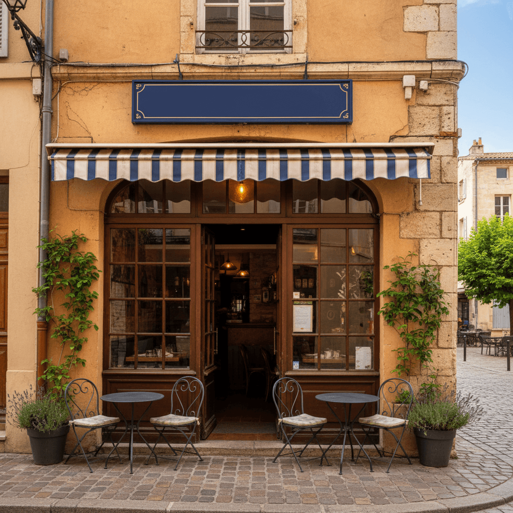 Restaurant à Toulon : terrasse - licence IV