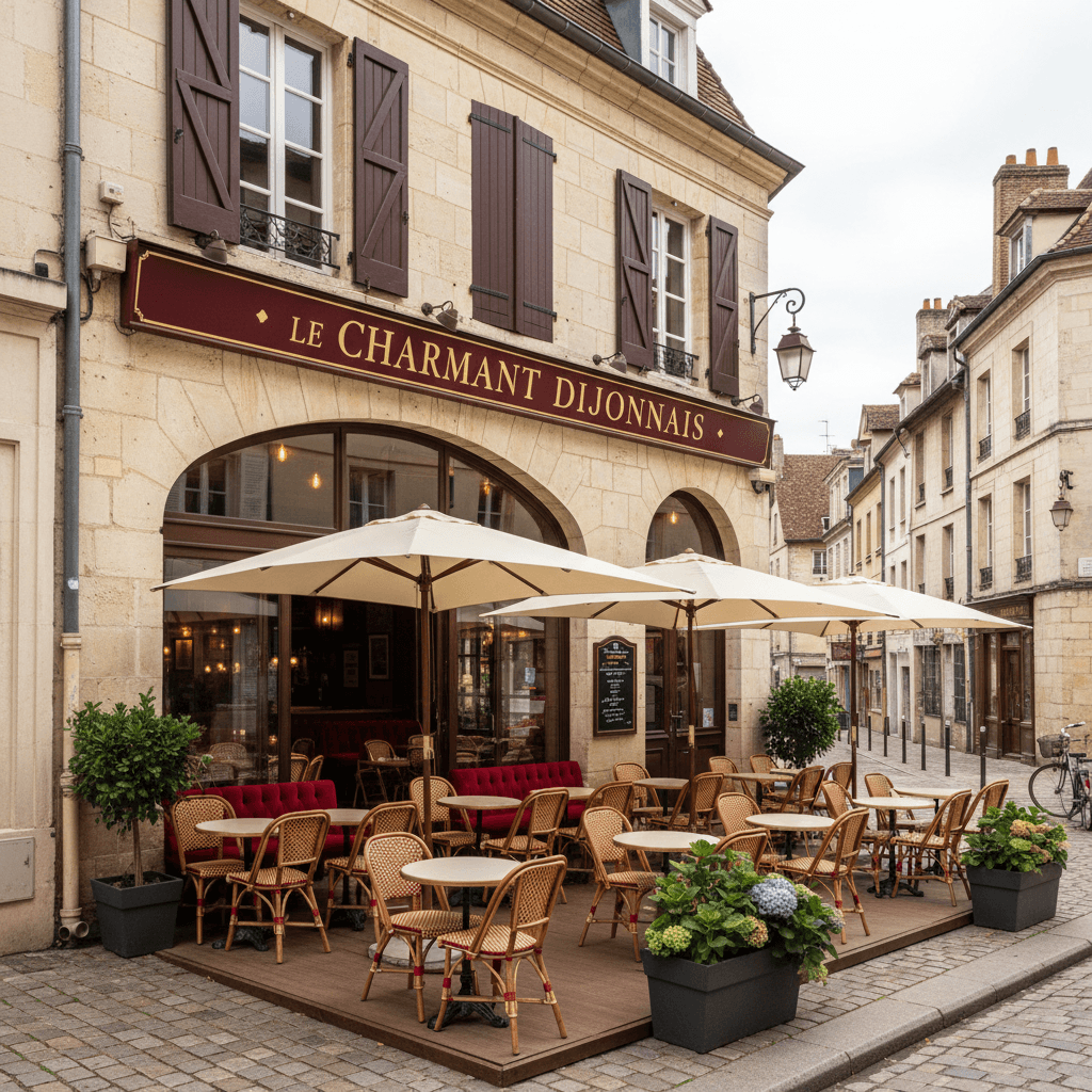 Bar-brasserie à Dijon : terrasse - licence IV