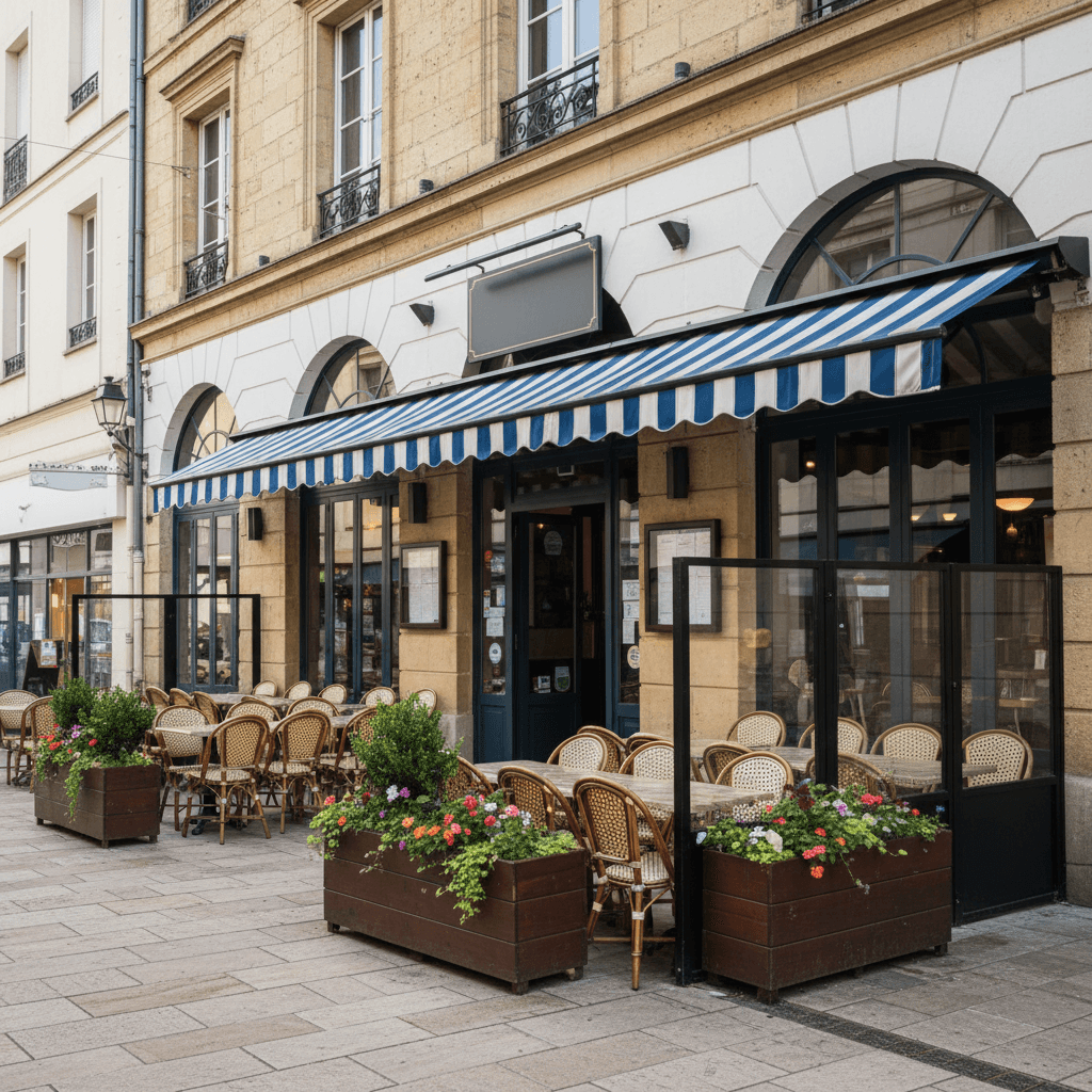 Bar-brasserie à Angers : terrasse - licence IV