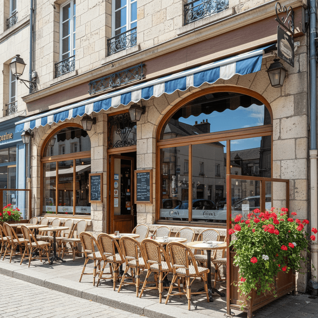 Restaurant 200m² à Rennes : terrasse - licence IV
