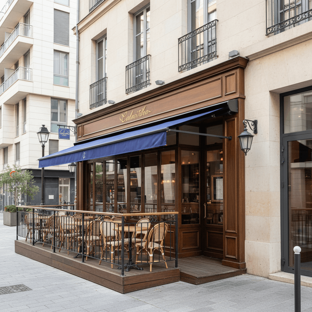 Restaurant 62m² à Lyon : extraction