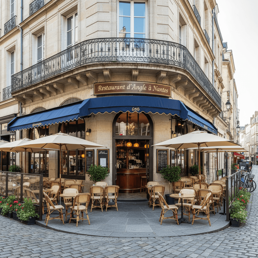 Restaurant à Nantes : terrasse - licence IV