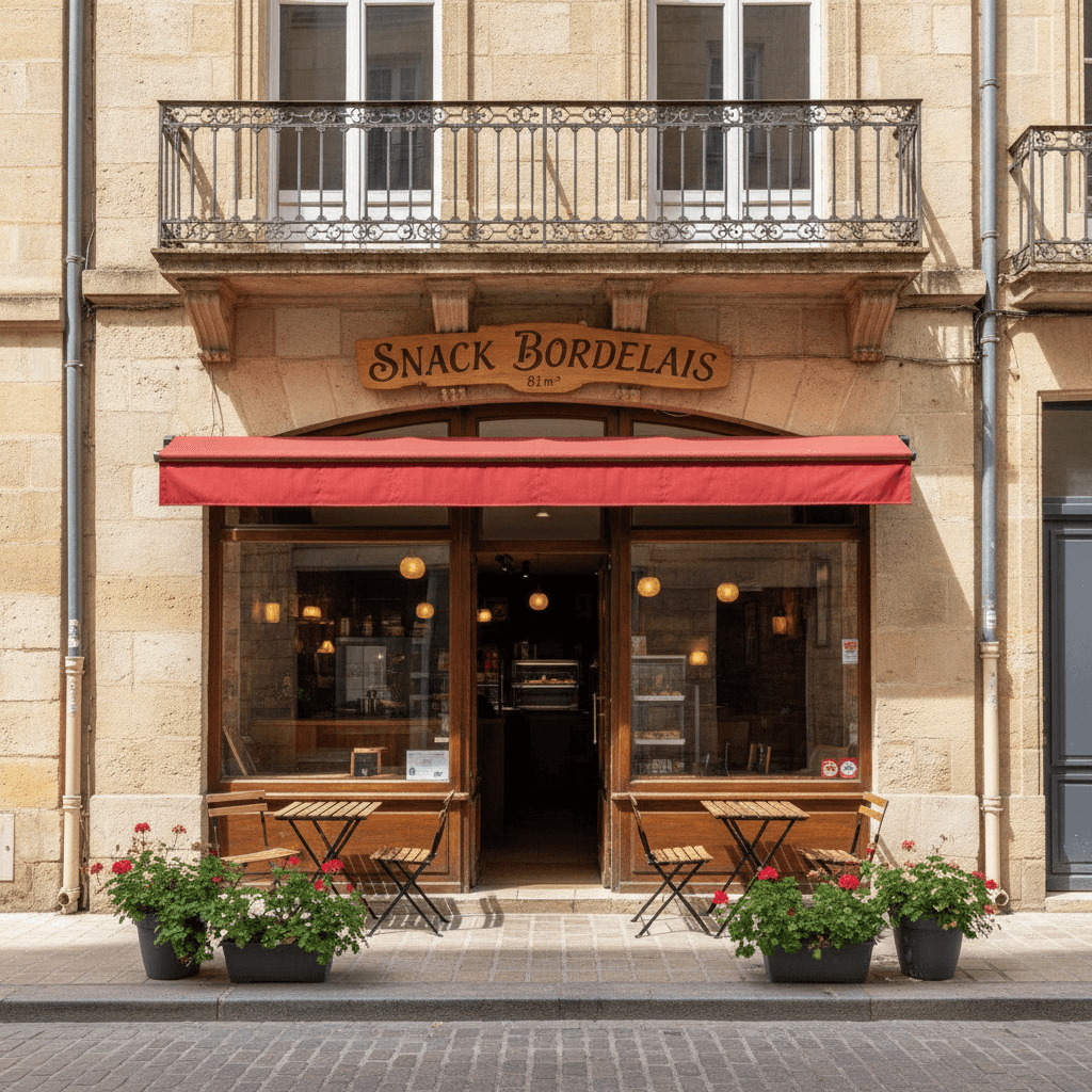 Snack 81m² à Bordeaux