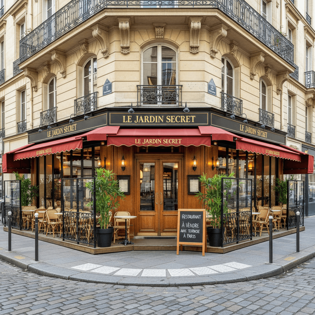Restaurant à vendre avec terrasse à Paris