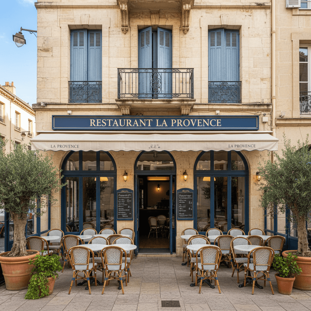 Restaurant 240m² à Marseille : terrasse - licence IV